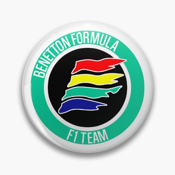 Item preview,  Benetton F1 Team Second Emblem Season 1989 Vintage Art designed and sold by San Studios Co..