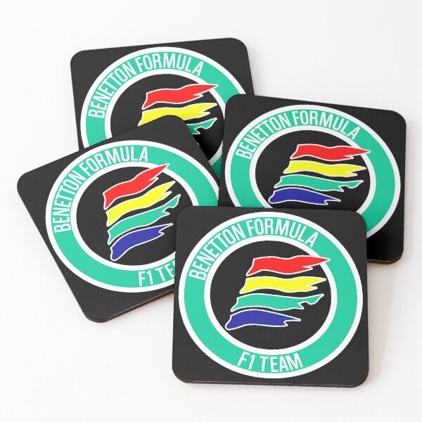 Item preview,  Benetton F1 Team Second Emblem Season 1989 Vintage Art designed and sold by San Studios Co..