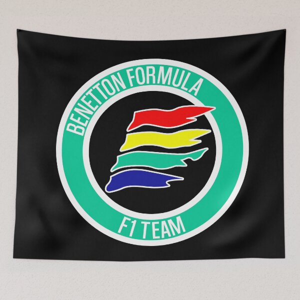 Item preview,  Benetton F1 Team Second Emblem Season 1989 Vintage Art designed and sold by San Studios Co..