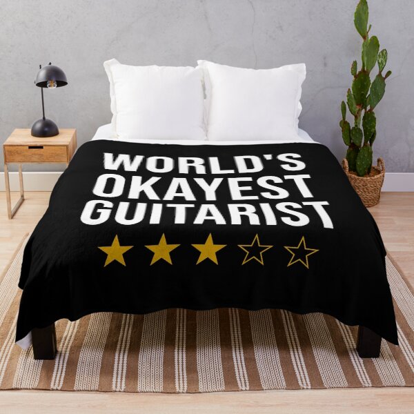 Item preview, World's Okayest Guitarist Funny Musician designed and sold by JFFStore.