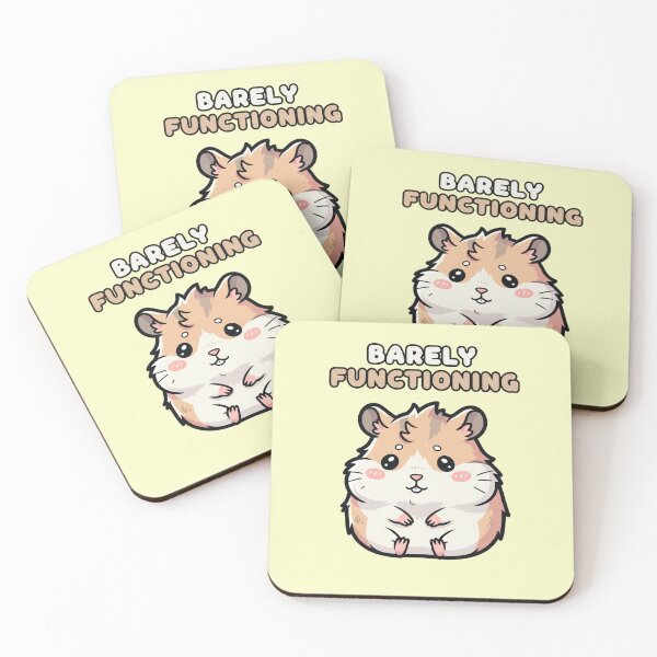 Item preview, Barely Functioning - Cute Hamster designed and sold by artaipix.