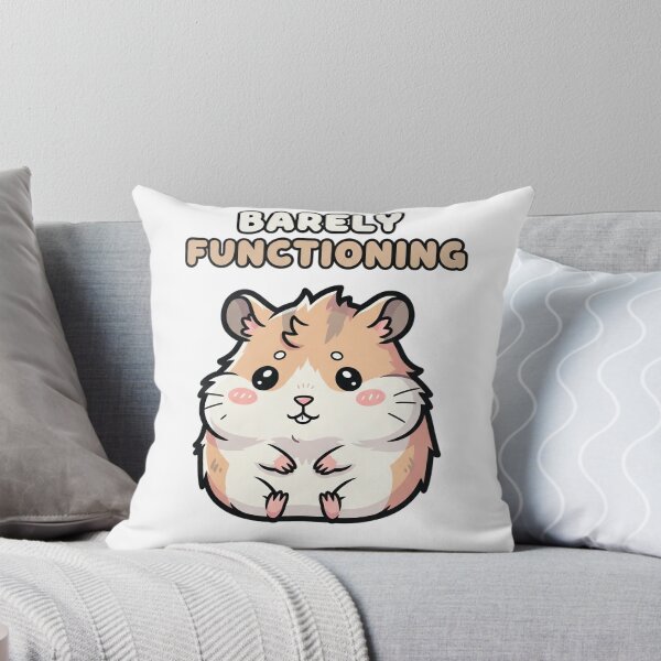 Item preview, Barely Functioning - Cute Hamster designed and sold by artaipix.