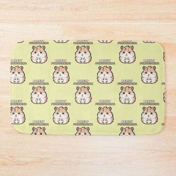 Item preview, Barely Functioning - Cute Hamster designed and sold by artaipix.