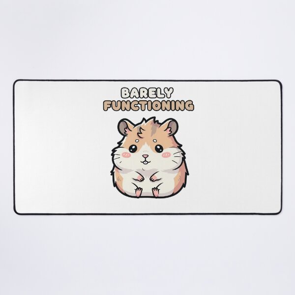 Item preview, Barely Functioning - Cute Hamster designed and sold by artaipix.