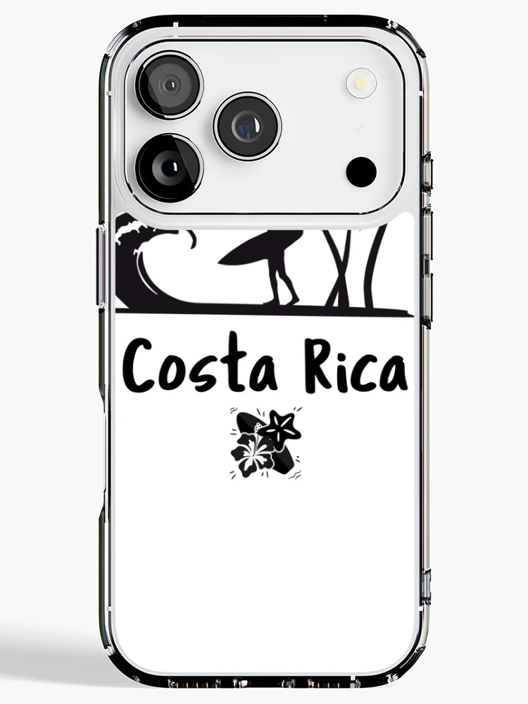 Thumbnail 1 of 5, iPhone Case, Surf Costa Rica designed and sold by JungleJava.