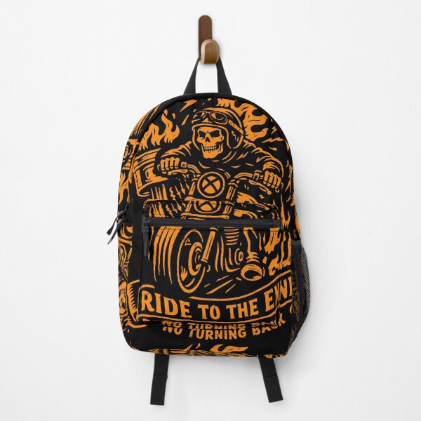Item preview, Ride to the End No Turning Back Grim Reaper Biker Motorcycle Art designed and sold by kosongxlima.