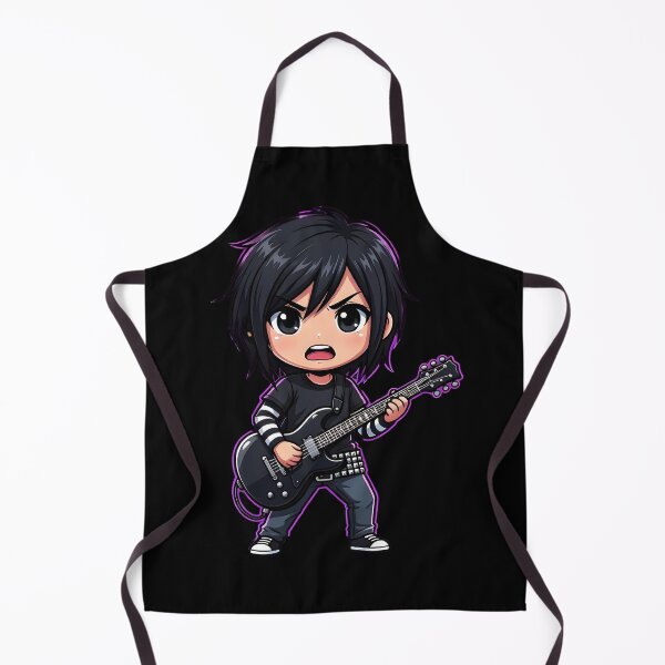 Item preview, music emo Cute Emo Guitarist Character designed and sold by Uglyandcute.