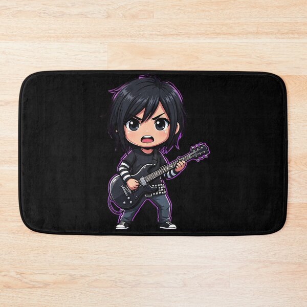 Item preview, music emo Cute Emo Guitarist Character designed and sold by Uglyandcute.