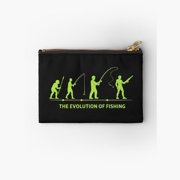 Item preview, The Evolution Of Fishing Neon Graphic designed and sold by EimSol.