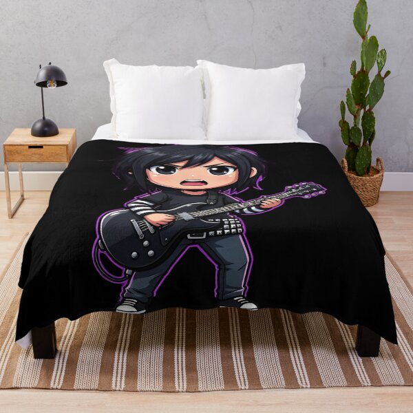 Item preview, music emo Cute Emo Guitarist Character designed and sold by Uglyandcute.