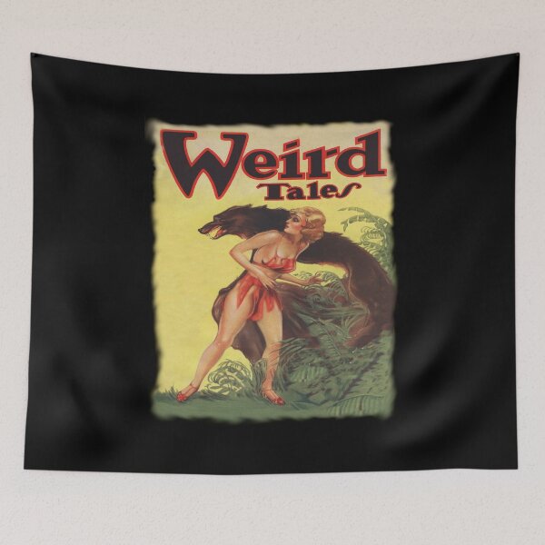 Item preview,  Vintage magazine cover, Weird  Tales designed and sold by stevepaint.