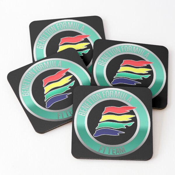 Item preview, Benetton F1 Team Second Emblem Season 1989 Metalic Art designed and sold by San Studios Co..