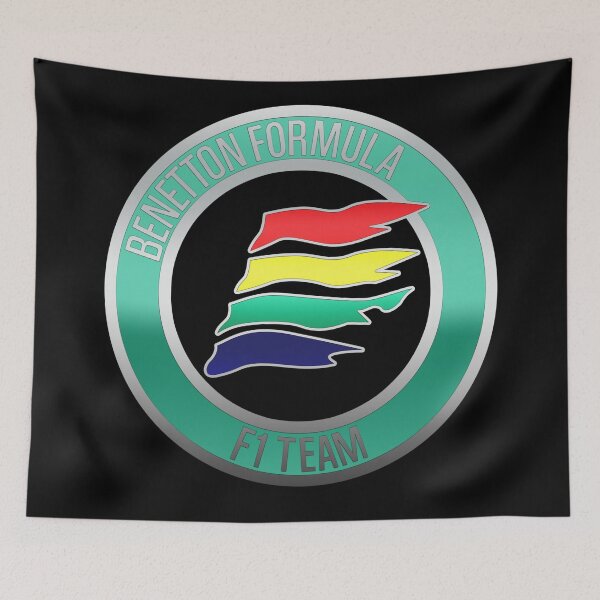 Item preview, Benetton F1 Team Second Emblem Season 1989 Metalic Art designed and sold by San Studios Co..