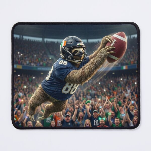 Item preview, Wide Receiver Sloth Makes the Catch designed and sold by Tridentulus.