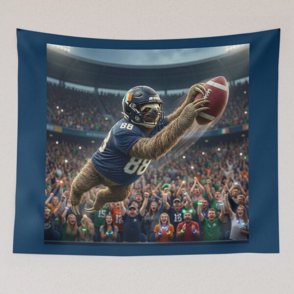 Item preview, Wide Receiver Sloth Makes the Catch designed and sold by Tridentulus.
