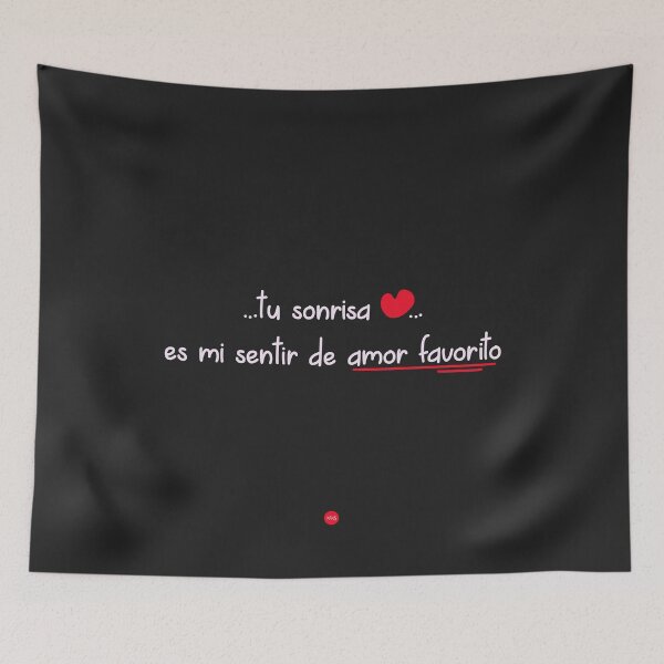 Item preview, Your smile is my favorite feeling of love (fo) I designed and sold by XUSRedbubble.