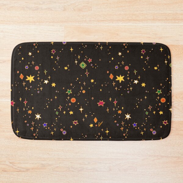 Item preview, Twinkling Gold Jewels and Star Glitter designed and sold by cozypersimmon.