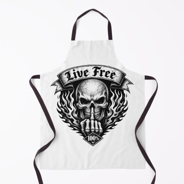 Item preview, Live Free Skull 100% Modern Freedom Design designed and sold by JonathanP514.