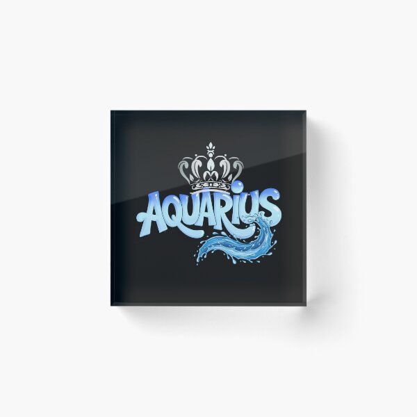 Item preview, Aquarius Zodiac King – Water Bearer Crown Astrology Design designed and sold by Aquarius-club.