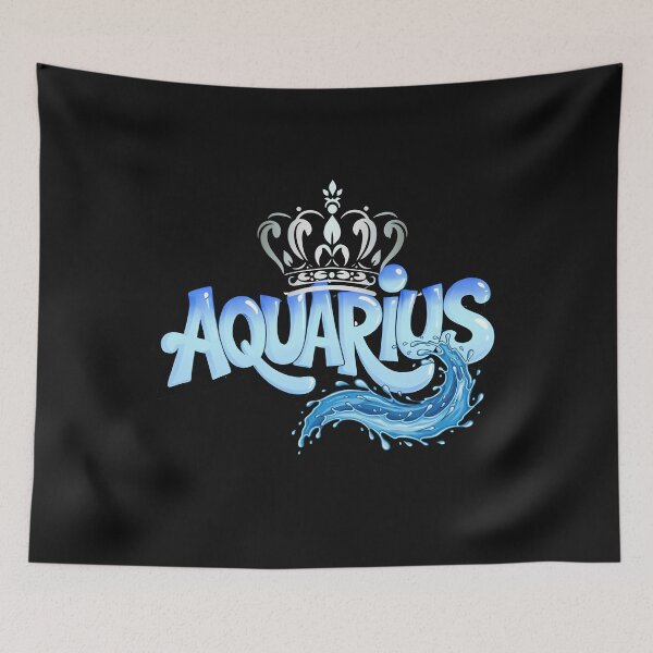 Item preview, Aquarius Zodiac King – Water Bearer Crown Astrology Design designed and sold by Aquarius-club.