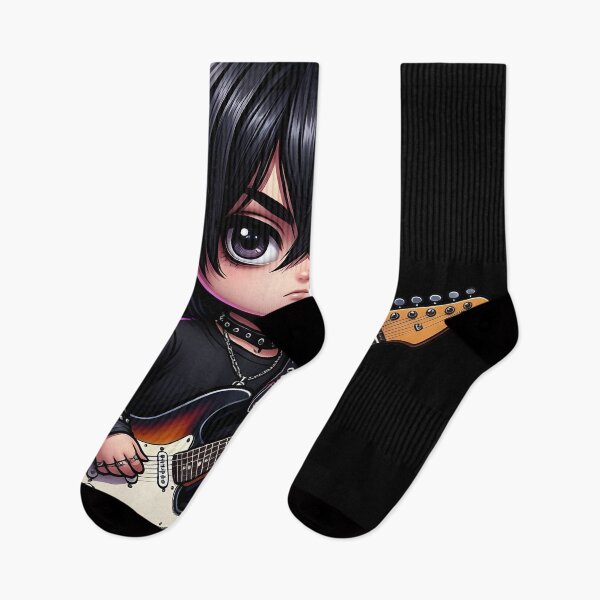 Item preview, music emo Cute Emo Guitarist Character designed and sold by Uglyandcute.
