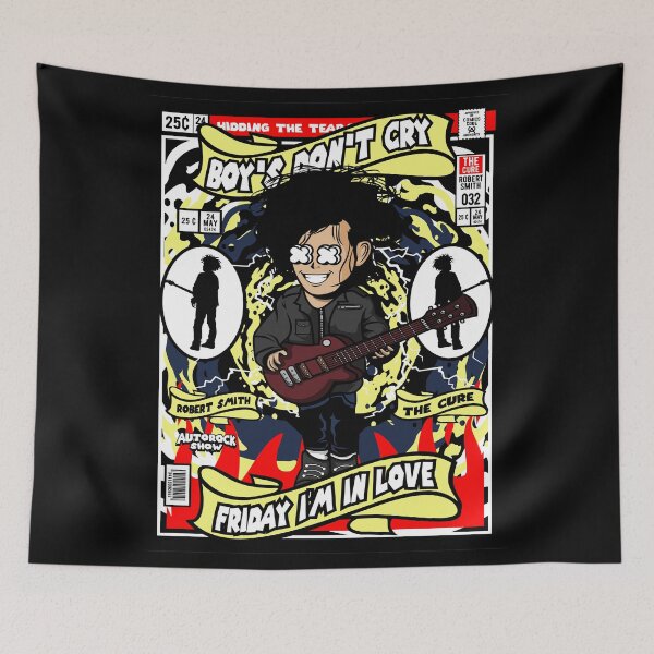 Item preview, Robert Smith The Cure Boys Don't Cry designed and sold by visionsunveiled.