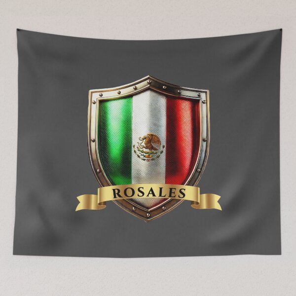 Item preview, Rosales Mexico Legacy Shield designed and sold by Highlandkings.