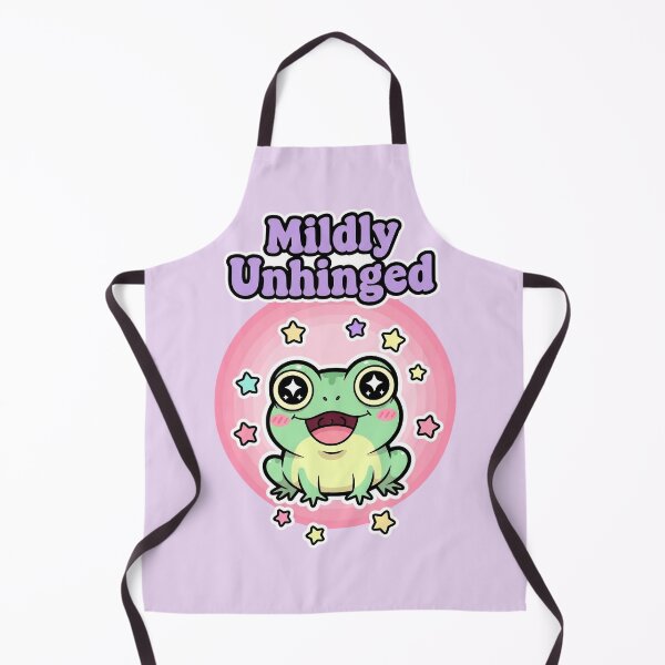 Item preview, Mildly Unhinged - Funny Frog designed and sold by artaipix.