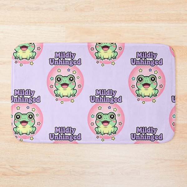 Item preview, Mildly Unhinged - Funny Frog designed and sold by artaipix.