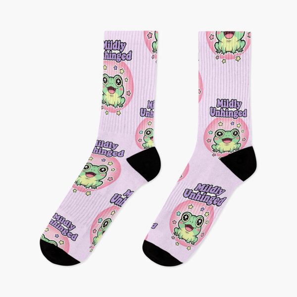 Item preview, Mildly Unhinged - Funny Frog designed and sold by artaipix.