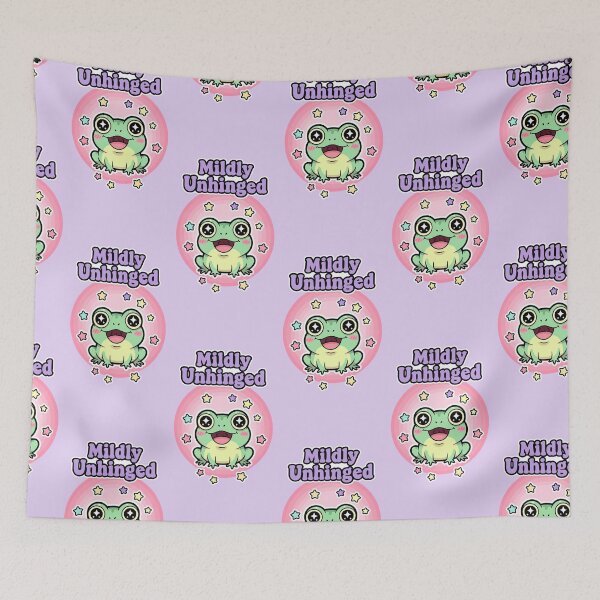 Item preview, Mildly Unhinged - Funny Frog designed and sold by artaipix.