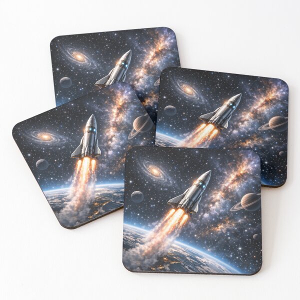 Item preview, Rocket Ascending Into Infinite Space designed and sold by JuViRo.