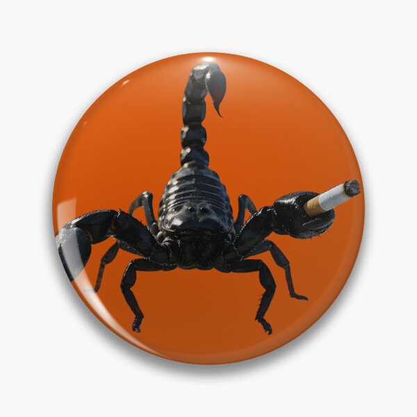 Item preview, Scorpion with a cigarette (Digital watercolor style) designed and sold by Alan-David.