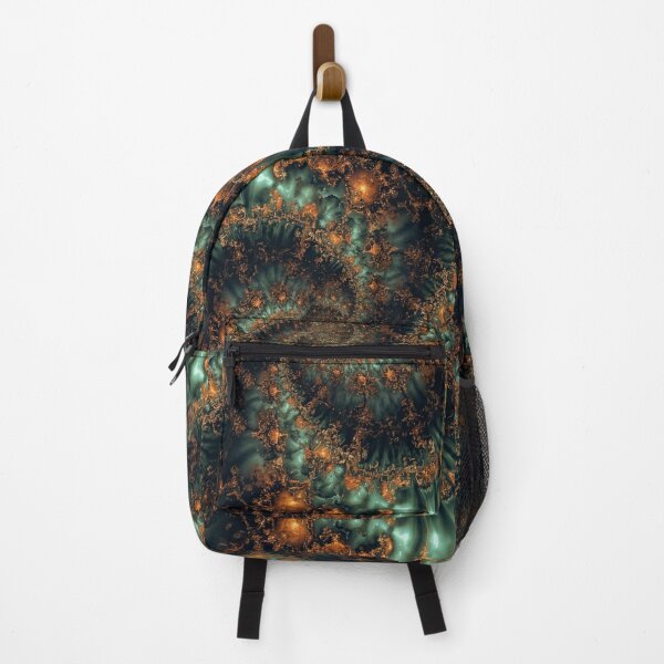 Item preview, Verdigris Spiral Bloom designed and sold by AbstractAnom.