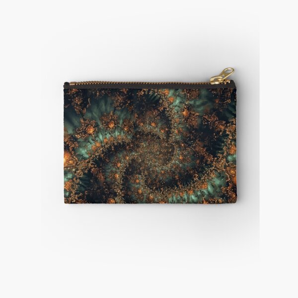 Item preview, Verdigris Spiral Bloom designed and sold by AbstractAnom.