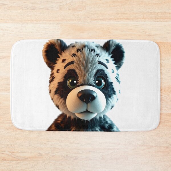 Item preview, Cute Black and White Bear Sticker designed and sold by Teewave-Ashish.