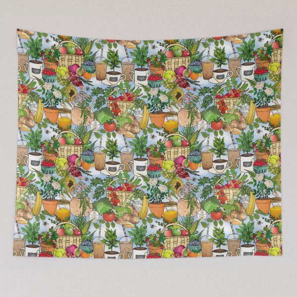 Item preview, Farmers Market Haul designed and sold by IrishVikingDesigns.