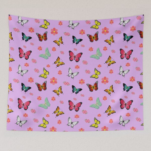 Item preview, butterflies and rose designed and sold by Jhonysaurus.