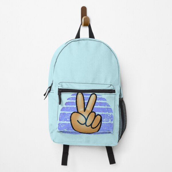 Item preview, Illustration of a Hand Making the Peace Symbol – Retro and Positive Design designed and sold by AstronautMerch.