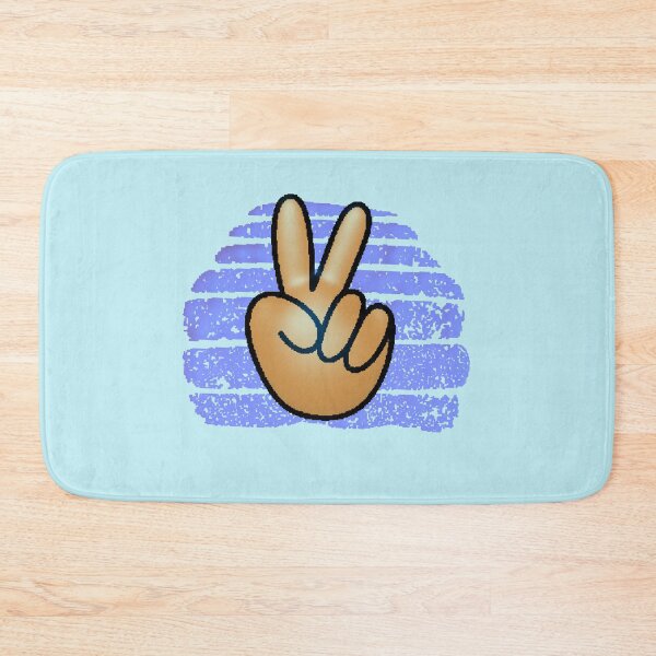 Item preview, Illustration of a Hand Making the Peace Symbol – Retro and Positive Design designed and sold by AstronautMerch.