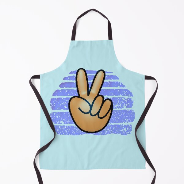 Item preview, Illustration of a Hand Making the Peace Symbol – Retro and Positive Design designed and sold by AstronautMerch.