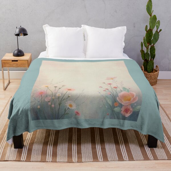 Item preview, Misty Pastel Floral Little Flowers designed and sold by Sachie's Studio.