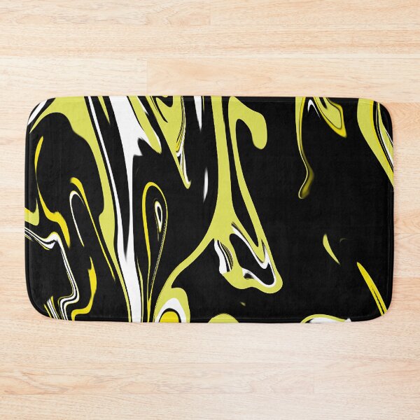 Item preview, abstract art black and yellow designed and sold by Jhonysaurus.