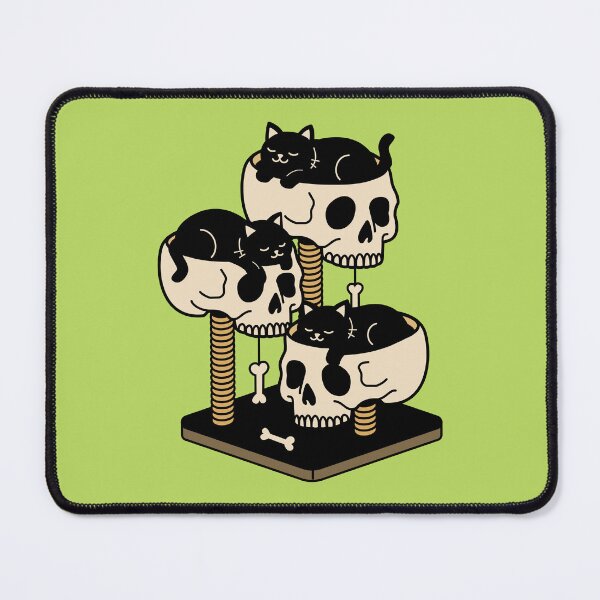 Item preview, Creepy Cat Condos - Skulls designed and sold by KawaiiKrypt.