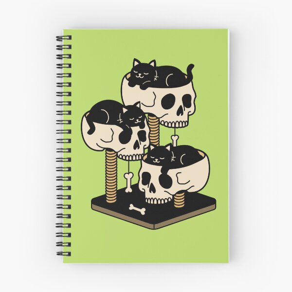 Item preview, Creepy Cat Condos - Skulls designed and sold by KawaiiKrypt.