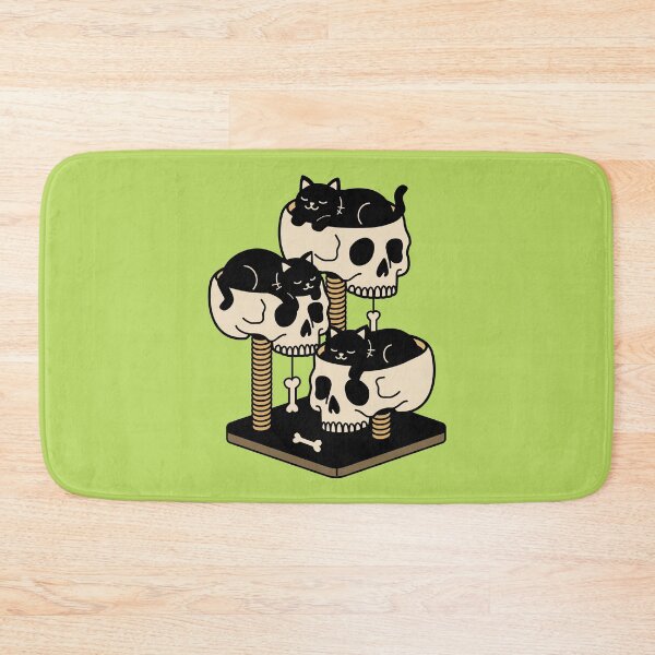 Item preview, Creepy Cat Condos - Skulls designed and sold by KawaiiKrypt.