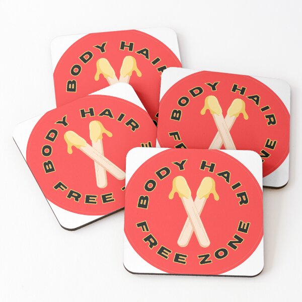 Item preview, Body Hair Free Zone - Funny Waxing & Esthetician Badge designed and sold by MikesLab.