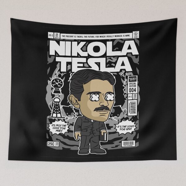 Item preview, Nikola Tesla designed and sold by visionsunveiled.