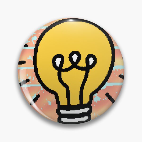 Item preview, Illustrated Light Bulb – Design of Intelligence, Creativity and Inspiration designed and sold by AstronautMerch.