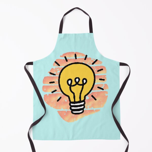 Item preview, Illustrated Light Bulb – Design of Intelligence, Creativity and Inspiration designed and sold by AstronautMerch.
